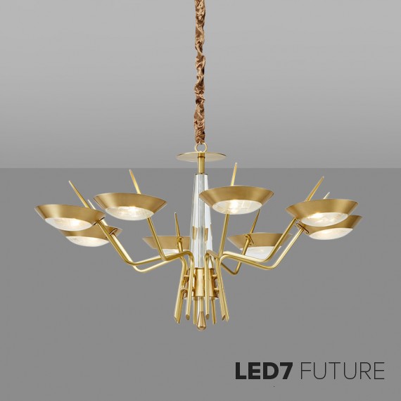 Loft Industry Modern - Space Base Chandelier